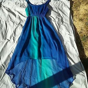 Truth high low dress